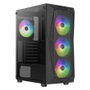 Aerocool Falcon ARGB Caja de Torre Media Negra